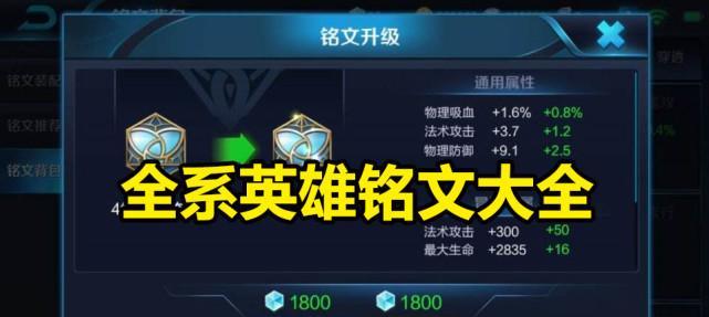 王者通用铭文搭配技巧是什么？如何选择合适的铭文组合？