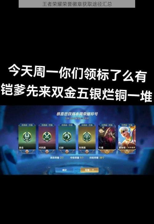 王者荣耀如何获得省级荣誉？