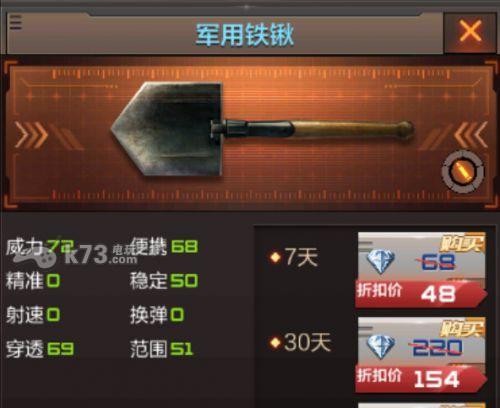 CF手游中的铁锹性能如何？适合哪些玩法？