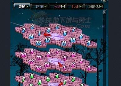 dnf虚无格子的正确走法是什么？