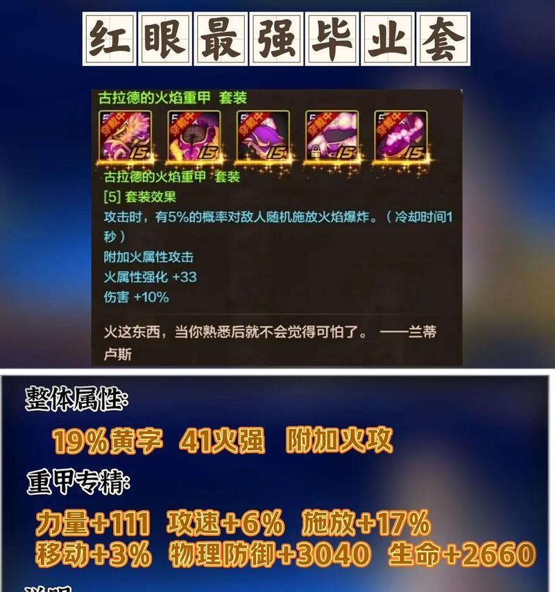 DNF红眼职业推荐属性是什么？如何选择合适的属性？