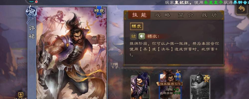 三国杀中虎将技能具体是什么？虎将技能如何影响游戏平衡？