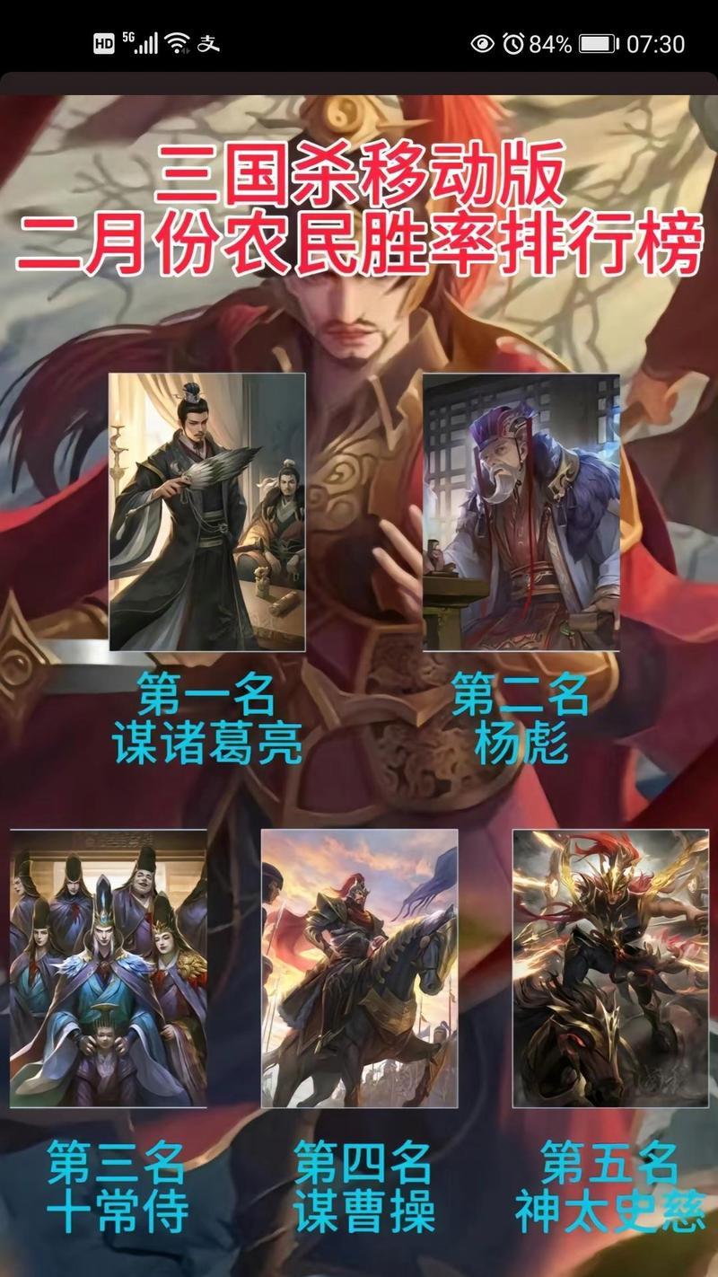 三国杀农民角色购买哪些武将更划算？