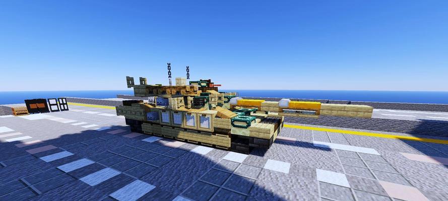 在Minecraft中制作坦克的方法是什么？