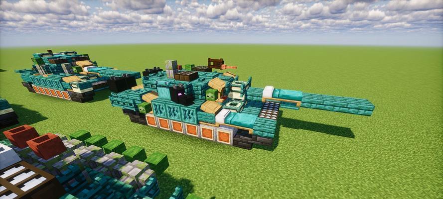 在Minecraft中制作坦克的方法是什么？