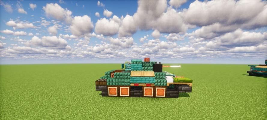 在Minecraft中制作坦克的方法是什么？