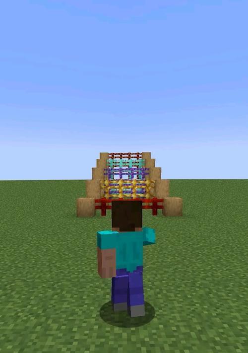 在Minecraft中制作护栏的步骤是什么？