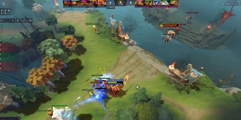 DOTA2中燃烧效果如何实现？