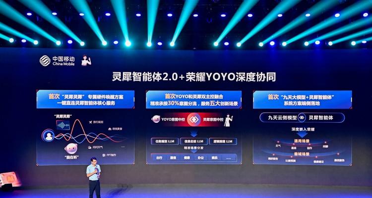 荣耀携手中国移动共同发布AI手机荣耀X70i AI版